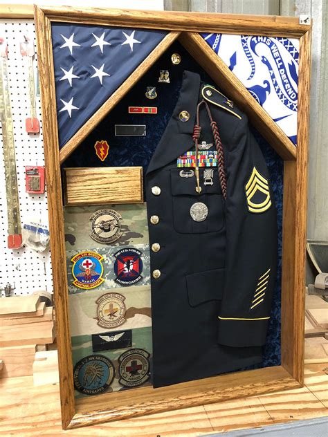 reliable place to buy militarty metal shadow box|shadow box military uniform display.